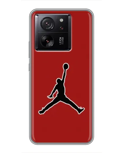 Чехол для HMD Pulse 2 Pro с картинкой «Jordan Red Back» Чехол для HMD Pulse 2 Pro с картинкой «Jordan Red Back»