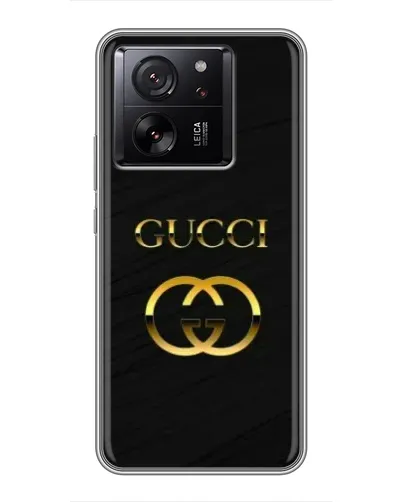 Чехол для HMD Pulse 2 Pro с картинкой «Золотой логотип Gucci»