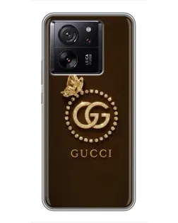 Чехол для HMD Pulse 2 Pro с картинкой «Gucci — золотая бабочка»