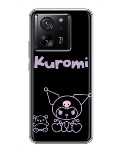 Чехол для HMD Pulse 2 Pro с картинкой «Kuromi — черный минимализм»