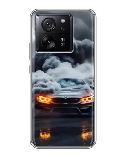 Чехол для HMD Pulse 2 Pro с картинкой «BMW в дыму»