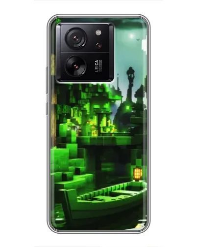 Чехол для HMD Pulse 2 Pro с картинкой «Minecraft лесной пейзаж»