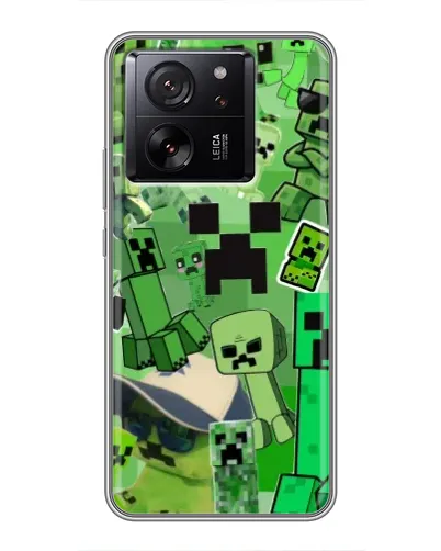 Чехол для HMD Pulse 2 Pro с картинкой «Криперы Minecraft»