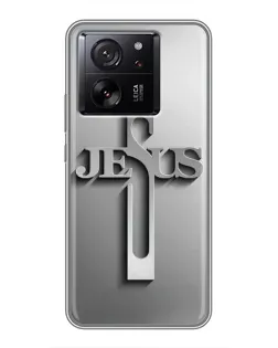 Чехол для HMD Pulse 2 Pro с картинкой «Металлический крест Jesus»