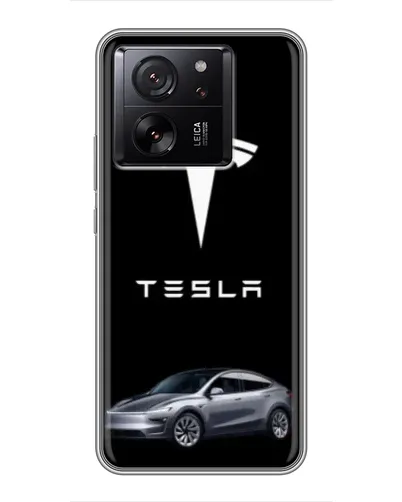 Чехол для HMD Pulse 2 Pro с картинкой «Tesla Model Y»