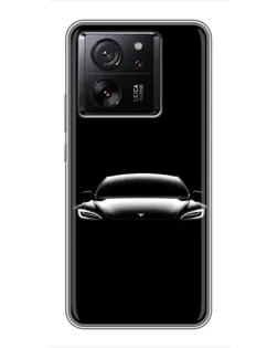 Чехол для HMD Pulse 2 Pro с картинкой «Фары Tesla Night»