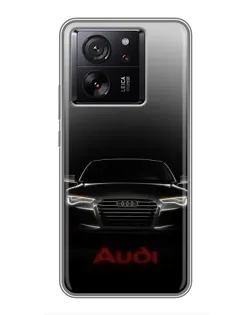 Чехол для HMD Pulse 2 Pro с картинкой «Audi — градиентный контур»
