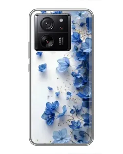 Чехол для HMD Pulse 2 Pro с картинкой «Голубой цветочный каскад» Чехол для HMD Pulse 2 Pro с картинкой «Голубой цветочный каскад»