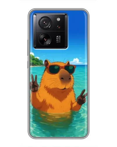 Чехол для HMD Pulse 2 Pro с картинкой «Морская капибара»