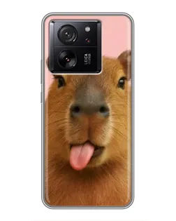 Чехол для HMD Pulse 2 Pro с картинкой «Капибара с языком»