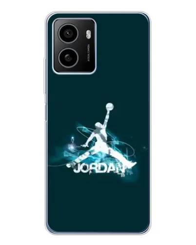 Чохол для HMD Pulse Plus з картинкою «Jordan Blue Fire»