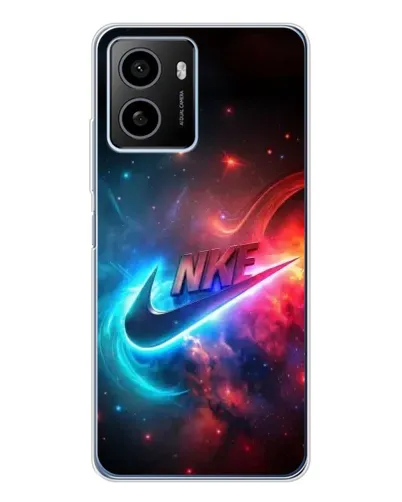Чехол для HMD Pulse Plus с картинкой «Огненный логотип Nike»