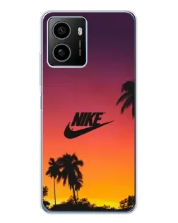 Чехол для HMD Pulse Plus с картинкой «Nike на закате солнца»