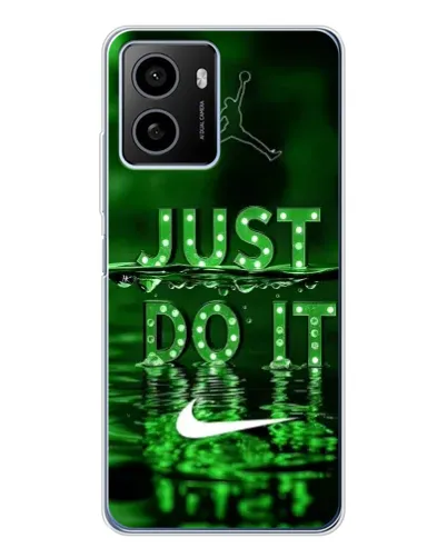 Чехол для HMD Pulse Plus с картинкой «Зеленый неоновый Nike»
