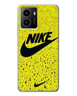 Чехол для HMD Pulse Plus с картинкой «Желтый текстурный Nike»