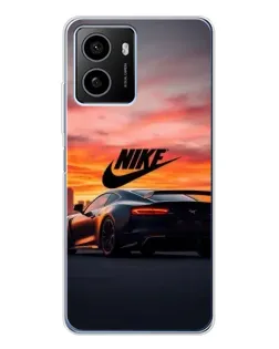 Чехол для HMD Pulse Plus с картинкой «Nike и суперкар»