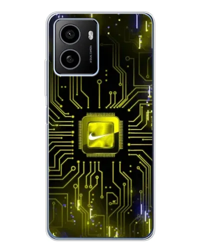 Чехол для HMD Pulse Plus с картинкой «Nike — золотая искра»