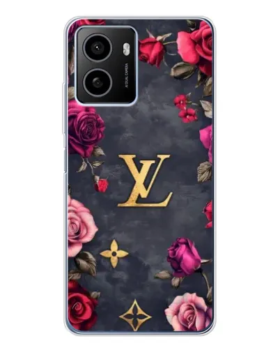 Чохол для HMD Pulse Plus з картинкою «Квітковий Louis Vuitton»