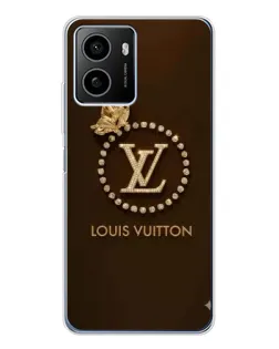 Чохол для HMD Pulse Plus з картинкою «LV — золота печатка»