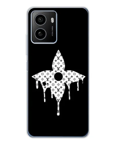 Чохол для HMD Pulse Plus з картинкою «Квіткова монограма»