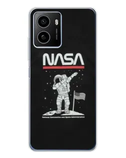 Чохол для HMD Pulse Plus з картинкою «NASA — крокуємо по Місяцю»