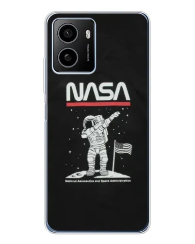 Чохол для HMD Pulse Plus з картинкою «NASA — крокуємо по Місяцю»