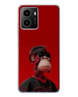 Чохол для HMD Pulse Plus з картинкою «Bored Ape в червоному» Чохол для HMD Pulse Plus з картинкою «Bored Ape в червоному»