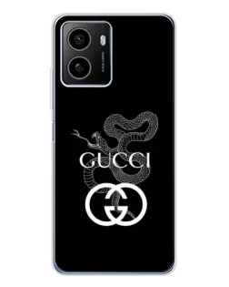 Чехол для HMD Pulse Plus с картинкой «Gucci — серебряная змея» Чехол для HMD Pulse Plus с картинкой «Gucci — серебряная змея»