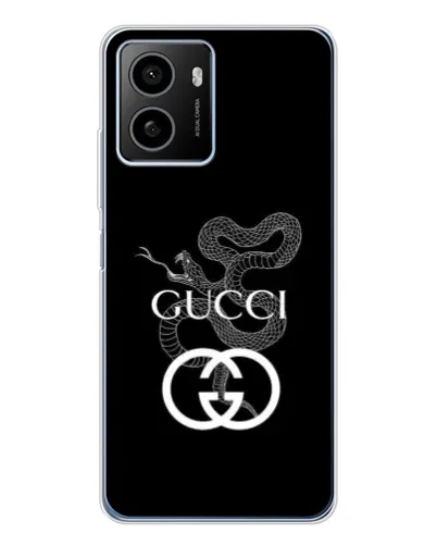 Чехол для HMD Pulse Plus с картинкой «Gucci — серебряная змея» Чехол для HMD Pulse Plus с картинкой «Gucci — серебряная змея»