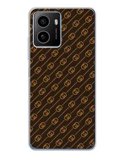 Чехол для HMD Pulse Plus с картинкой «Gucci — золотые диагонали» Чехол для HMD Pulse Plus с картинкой «Gucci — золотые диагонали»