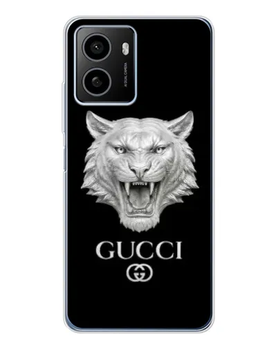 Чехол для HMD Pulse Plus с картинкой «Gucci — серебряный лев» Чехол для HMD Pulse Plus с картинкой «Gucci — серебряный лев»