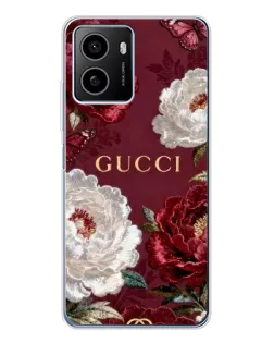 Чехол для HMD Pulse Plus с картинкой «Gucci — бордовые розы» Чехол для HMD Pulse Plus с картинкой «Gucci — бордовые розы»