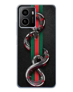 Чехол для HMD Pulse Plus с картинкой «Gucci — змея на полосе» Чехол для HMD Pulse Plus с картинкой «Gucci — змея на полосе»
