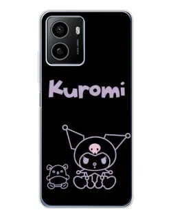 Чохол для HMD Pulse Plus з картинкою «Kuromi — чорний мінімалізм» Чохол для HMD Pulse Plus з картинкою «Kuromi — чорний мінімалізм»