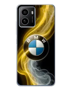 Чохол для HMD Pulse Plus з картинкою «Золотистий дим BMW» Чохол для HMD Pulse Plus з картинкою «Золотистий дим BMW»