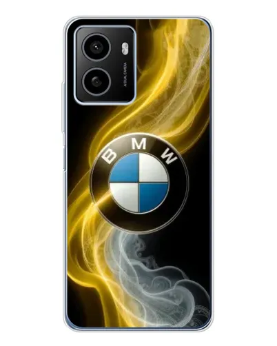 Чохол для HMD Pulse Plus з картинкою «Золотистий дим BMW» Чохол для HMD Pulse Plus з картинкою «Золотистий дим BMW»