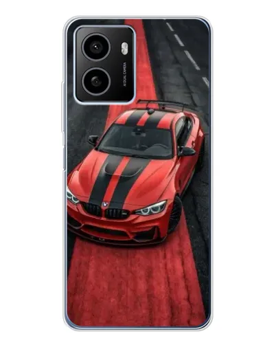 Чохол для HMD Pulse Plus з картинкою «BMW на червоній доріжці» Чохол для HMD Pulse Plus з картинкою «BMW на червоній доріжці»