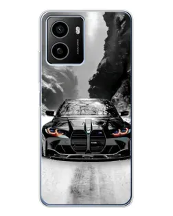 Чохол для HMD Pulse Plus з картинкою «BMW — акварельний дрифт» Чохол для HMD Pulse Plus з картинкою «BMW — акварельний дрифт»