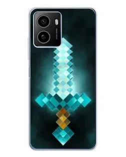 Чехол для HMD Pulse Plus с картинкой «Алмазный меч неон» Чехол для HMD Pulse Plus с картинкой «Алмазный меч неон»