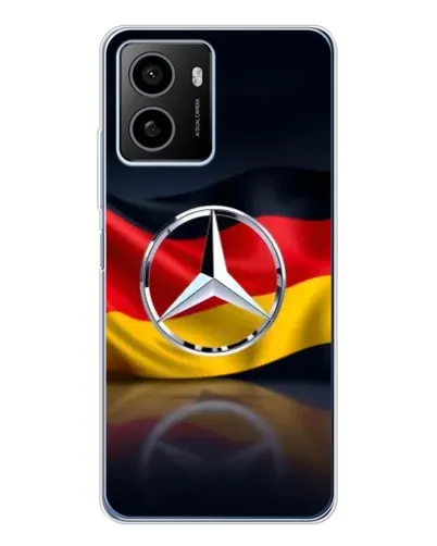 Чохол для HMD Pulse Plus з картинкою «Mercedes — прапор Німеччини»