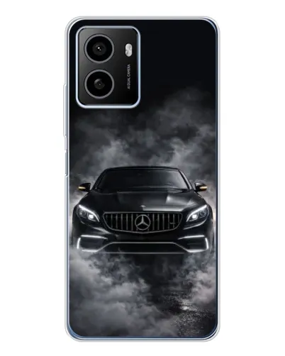 Чохол для HMD Pulse Plus з картинкою «Mercedes у диму»