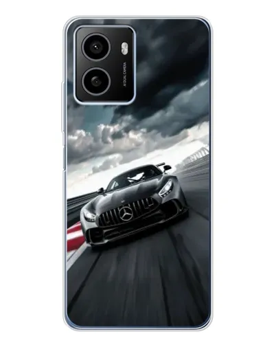 Чохол для HMD Pulse Plus з картинкою «Гоночний Mercedes AMG»