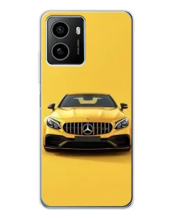 Чохол для HMD Pulse Plus з картинкою «Жовтий Mercedes GT»