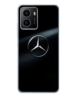 Чохол для HMD Pulse Plus з картинкою «Mercedes на металі»