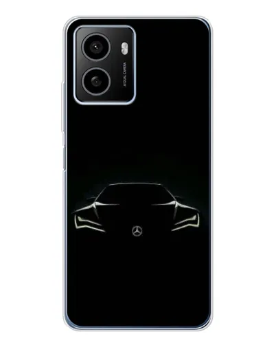Чохол для HMD Pulse Plus з картинкою «Mercedes — силует авто» Чохол для HMD Pulse Plus з картинкою «Mercedes — силует авто»