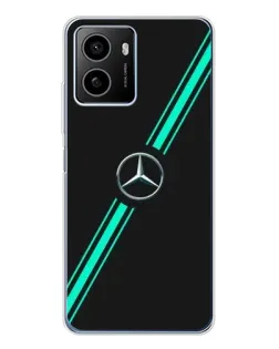 Чохол для HMD Pulse Plus з картинкою «Спортивні лінії Mercedes»