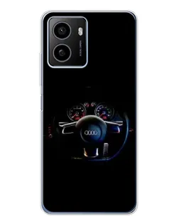 Чохол для HMD Pulse Plus з картинкою «Салон Audi — кермо» Чохол для HMD Pulse Plus з картинкою «Салон Audi — кермо»