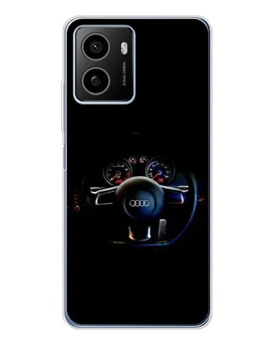 Чохол для HMD Pulse Plus з картинкою «Салон Audi — кермо»