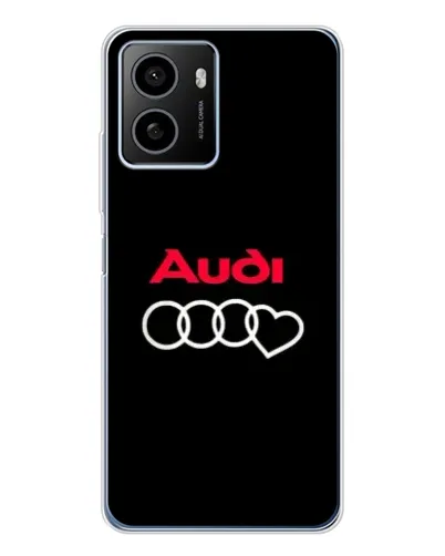 Чохол для HMD Pulse Plus з картинкою «Логотип Audi Heart»