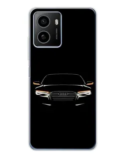 Чохол для HMD Pulse Plus з картинкою «Audi — нічний контур»